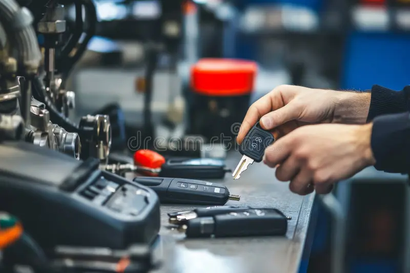 Key programming and immobiliser work